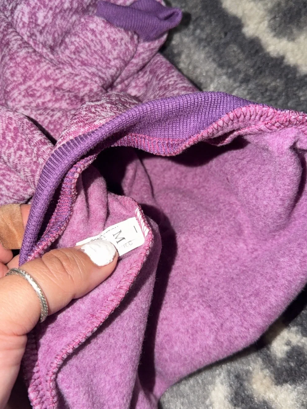 Barndog purple pullover